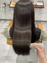 アンジュール 鹿児島中央店(UNJOUR.) 【プレミアム縮毛矯正】 縮毛矯正＋髪質改善TR