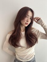 アリーズ(ALLYS)&nbsp;レイヤーカット×艶々ピンク♪