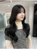《Kaho》ダークグレーにほんのりオリーブで色落ちもかわいく!