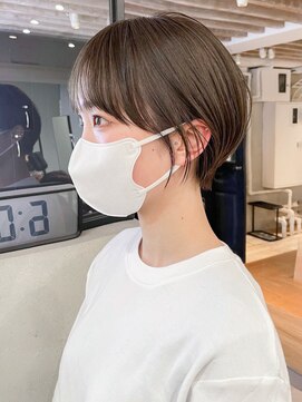 シオン(shion) 顔周りレイヤーおくれ毛美髪ショートボブ_ba391192