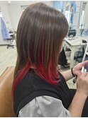 Azule/インナーカラー/前髪カット