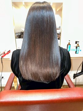 美人髪ラボ 神戸元町店 ラベンダーカラー/髪質改善/ロングヘアー