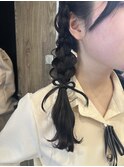 リボンアレンジ/ヘアセット
