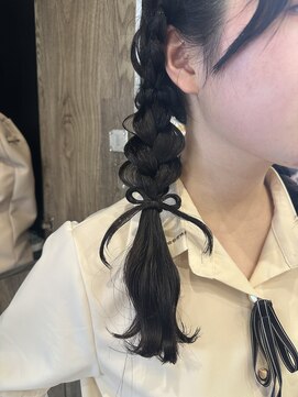 ブレス 横浜(bless) リボンアレンジ/ヘアセット
