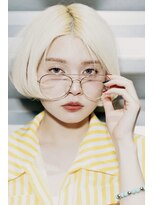 エアー 久留米(AIR)&nbsp;【久留米】 ブロンドボブ/前髪カット/レイヤーカット