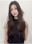 レイヤーカット　韓国ヘア