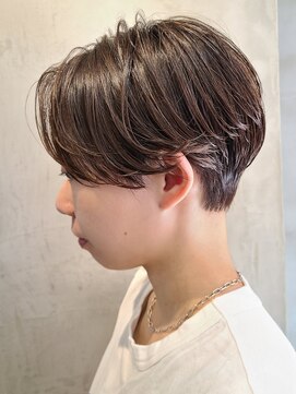 エリマ 横浜西口(elima) くびれショート/大人ショート/30代/40代/前髪長め/白髪染め