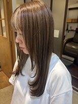 ネオリーブニコ 大井町店(Neolive Nico)&nbsp;白髪ぼかしフェイスフレーミング×ハイライト