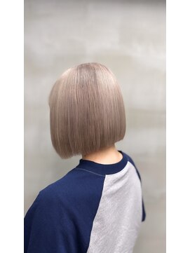 グラス 春吉2号店(glass) ハイトーン/ミルクティーベージュ/ボブ/春吉/中洲