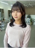 ミディアムレイヤー/顔まわり/学割/奈良/近鉄奈良/髪質改善