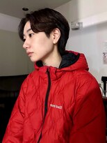 ナービス(NARVIS) メンズ/フェザーパーマ/マッシュショート