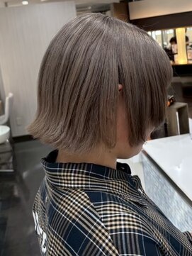 アウラ(AURA) 盛岡駅ハイトーンカラーブリーチデザインカラーブロンドレイヤー