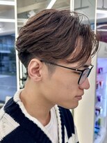 ウィル バイ ブラウン(Vir by Brown)&nbsp;ニュアンスパーマ/センターパート/毛流れ/藤沢美容院