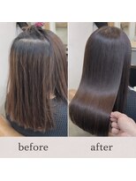 ソア 武蔵小杉(SOAR)&nbsp;前髪アンブレラカラーでピンクベージュにイメチェン