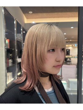 ヘアーズギャラリー なんば高島屋店(Hair's Gallery) レイヤーウルフ/顔まわりレイヤー