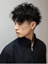 クルー ひたちなか(C.R.E.W) 刈り上げセンターパート/波巻きツイストスパイラル/ひたちなか