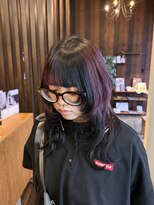ブランシェ 小牧店(BRANCHE)&nbsp;ウルフレイヤー×デザインカラー【西尾】