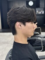 ブリーチ 静岡店(BLEACHi) 【BLEACHi静岡】毛流れセンターパートニュアンスパーマ