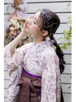 シャルメ 三宮店(CHARMER) 卒業式に!ローポニーヘア
