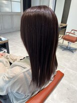 シオ 流山おおたかの森(Sio)&nbsp;縮毛矯正×イノアカラーで叶える艶髪ストレート