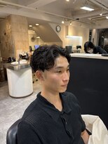 フリーゼアコマキ(FRISEUR)&nbsp;無造作パーマスタイル　兵庫県西宮市
