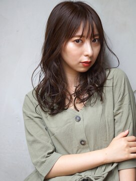 アトリエ フェム(atelier.fem) 質感重視ウェーブ×モーブブラウン