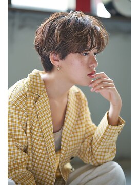 ルタ(LuTa by siesta＆LiCO) アッシュベージュ×マニッシュショート