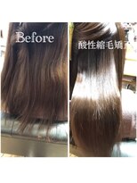 クオーレ(CUORE)&nbsp;酸性縮毛矯正　髪質改善