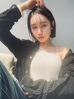 シエナ 渋谷(Siena)&nbsp;Siena ストレートミニボブ×チョコレートブラウン　渋谷