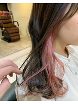 アクト 仙川店(ACT)&nbsp;クリアピンク　インナーカラー