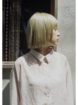 ペールグリーン 顔まわりカット L ピズム Pism のヘアカタログ ホットペッパービューティー
