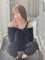 リアイス(Re:ICE) ミルクティーグレージュショートウルフ