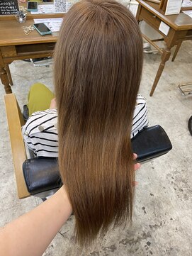 ボアップ 新居浜店(boappu) #ベージュ #カラー #ハイトーン #ケアブリーチ #新居浜