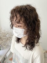 リル(re'll)&nbsp;《花屋併設》プードルパーマ［酸性ストレート/ヘアセット]