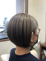 ロロ(LO-LO)&nbsp;大人綺麗めショートstyle〈白髪不使用カラー〉