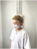 スパイキーショート/ブロンドカラー