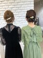 キャメル(Camel)&nbsp;お出かけ用のヘアアレンジも承ります