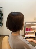 ふんわり丸みボブ