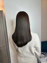 ネウィ 国分寺(newi)&nbsp;ロングレイヤーカット/美髪スタイル/アッシュブラック