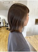 外はねボブ×インナーカラー
