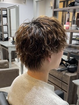 アビールブレ 新潟万代(ABEY LEVRAI) 新潟メンズパーマ　新潟波巻き　新潟波巻きパーマ