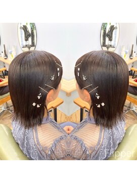 ラパニエ 博多(La panier) ボブアレンジ