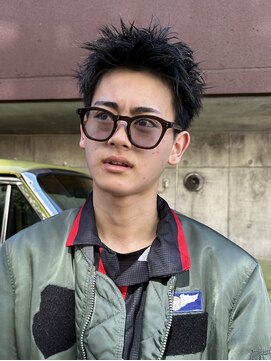 ナループロアオハナ(Nalu pu loa ohana) スパイキーショート/メンズカット/メンズベリーショート/メンズ