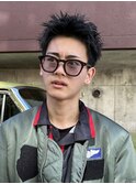 スパイキーショート/メンズカット/メンズベリーショート/メンズ