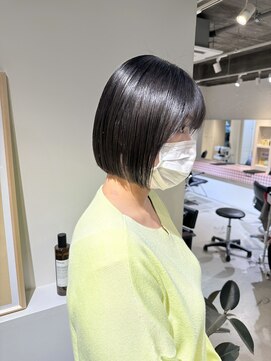 エト 梅田(eto) グレージュ/ボブ☆