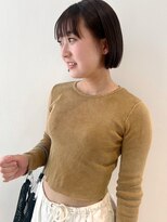 シテン(SITEN)&nbsp;ベージュ/ワンレンボブ/ミディアム