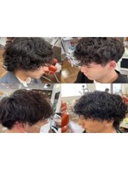 【ツイストパーマ/スパイラルパーマ/ツイストスパイラルパーマ】簡単スタイリングでカッコいい仕上がりに★