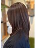 【圧倒的透明感】カット＋白髪ぼかしハイライト　Tr付き　￥26600→￥24600～