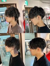 カットはもちろんパーマ、ハイライトで理想のメンズスタイルを☆【長崎駅/浜の町/メンズ/メンズパーマ】