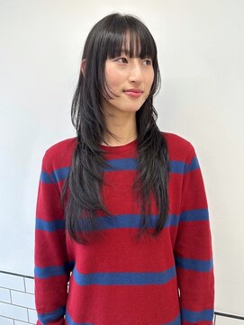 エマエコル(Emma ecole) Emma ecole 韓国風レイヤーカット/顔周りレイヤー/ワイドバング